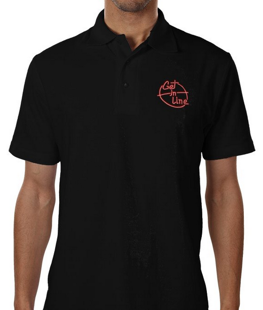 Polo shirt front